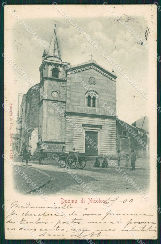 Catania Nicolosi MACCHIA cartolina KVM0461 – fronte