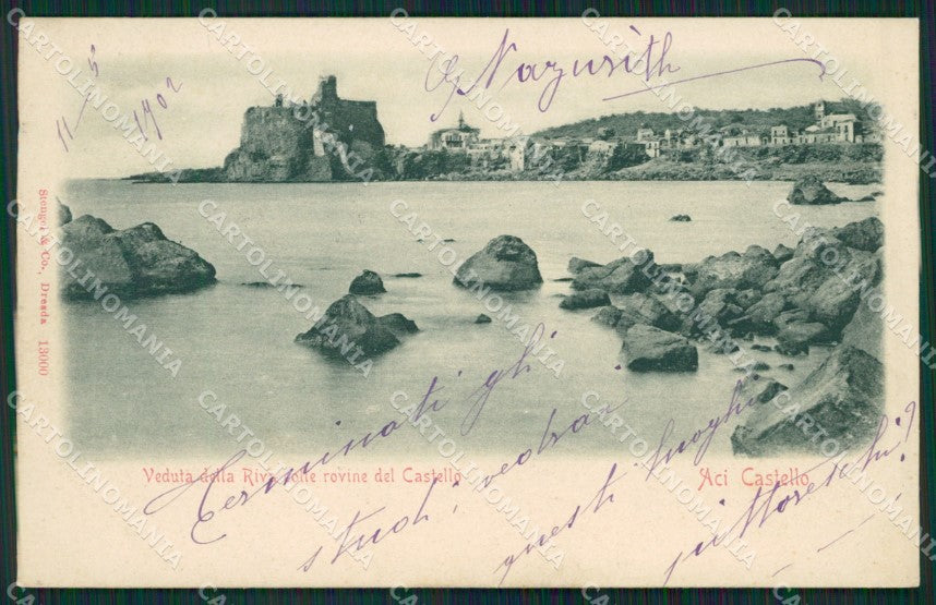 Catania Aci Castello cartolina KVM0476 – fronte