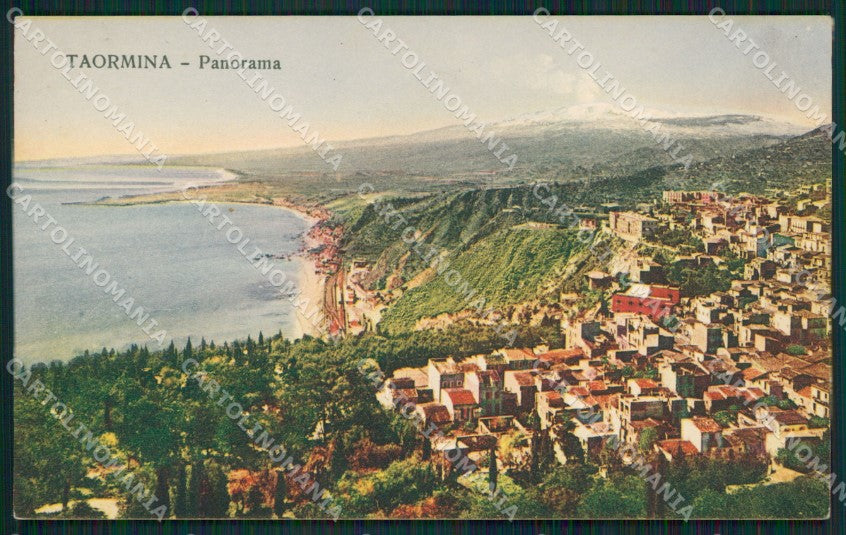 Messina Taormina cartolina KVM0501 – fronte