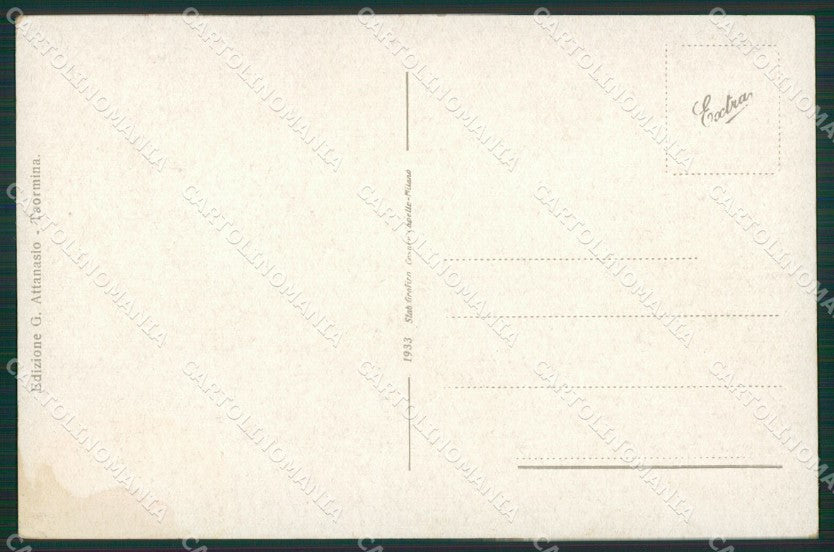 Messina Taormina cartolina KVM0502 – retro