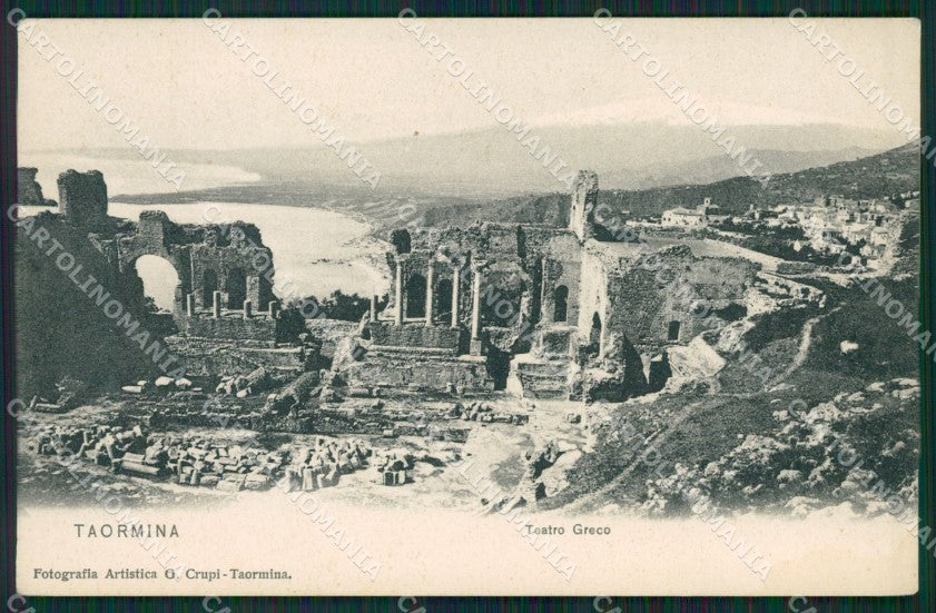 Messina Taormina cartolina KVM0503 – fronte