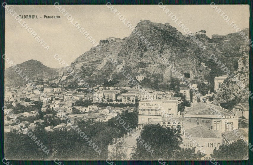 Messina Taormina cartolina KVM0505 – fronte