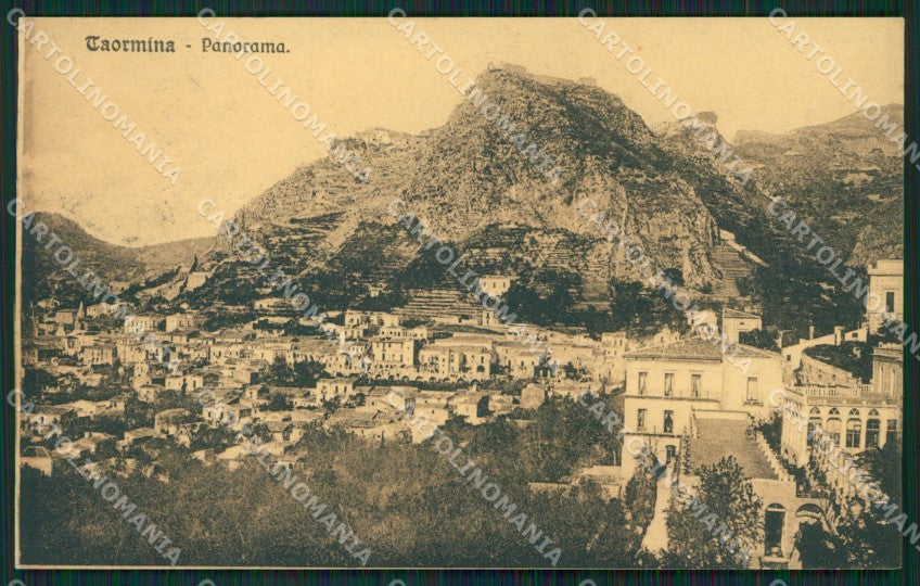 Messina Taormina cartolina KVM0507 – fronte