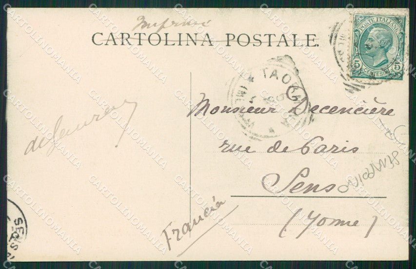 Messina Taormina STRAPPINO cartolina KVM0509 – retro