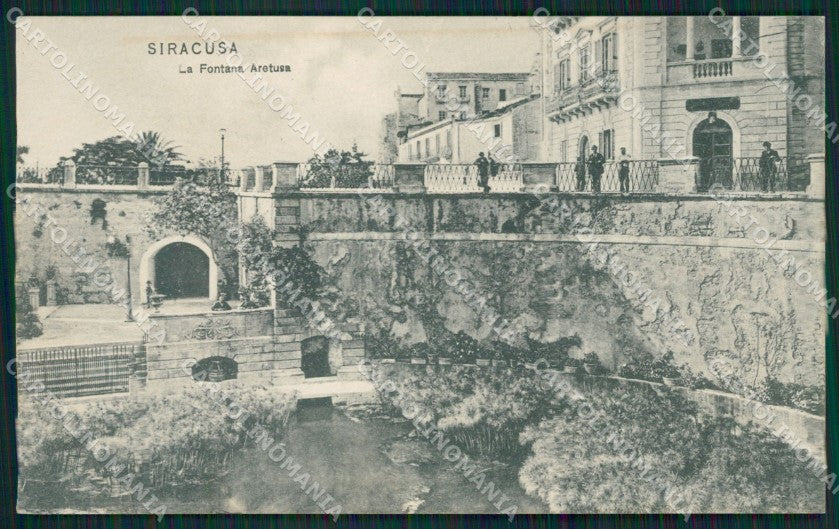 Siracusa Città Fontana cartolina KVM0526 – fronte