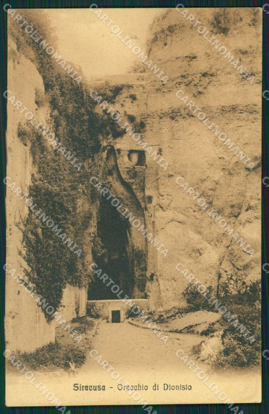 Siracusa Città SCOLLATA cartolina KVM0537 – fronte