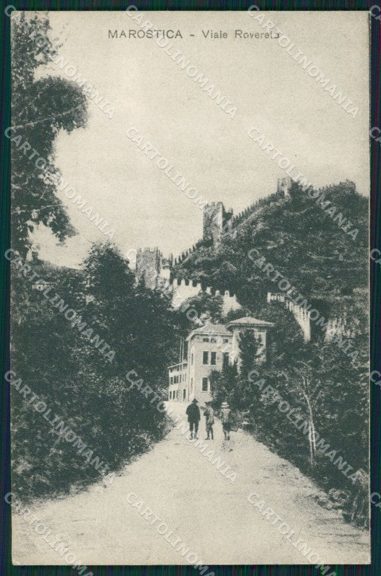 Vicenza Marostica cartolina KVM0599 – fronte