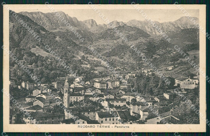 Vicenza Recoaro Terme cartolina KVM0609 – fronte
