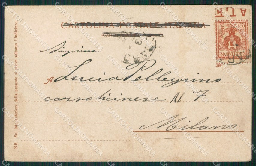 Vicenza Recoaro cartolina KVM0611 – retro