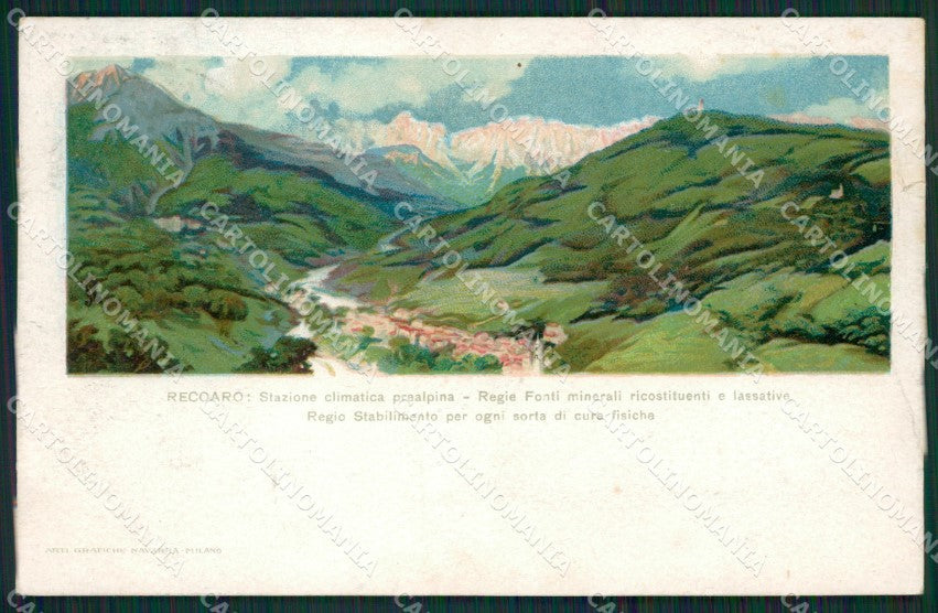 Vicenza Recoaro cartolina KVM0612 – fronte