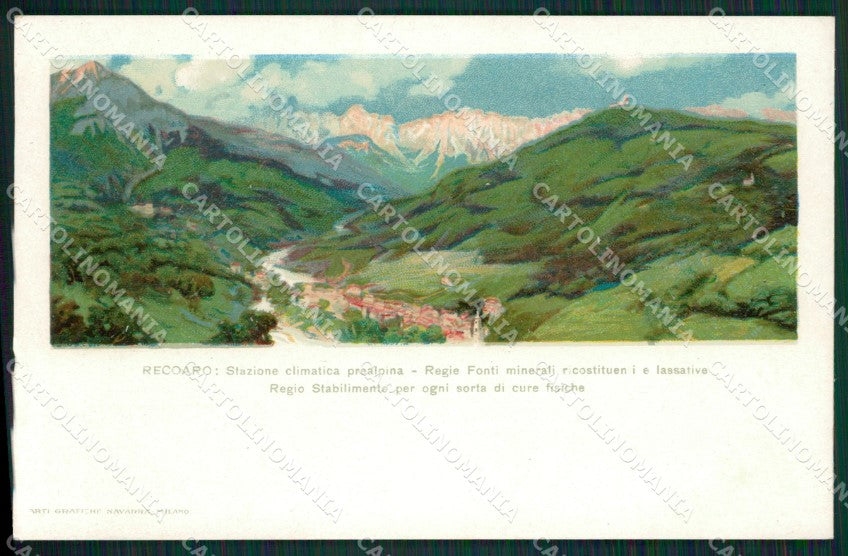 Vicenza Recoaro cartolina KVM0624 – fronte
