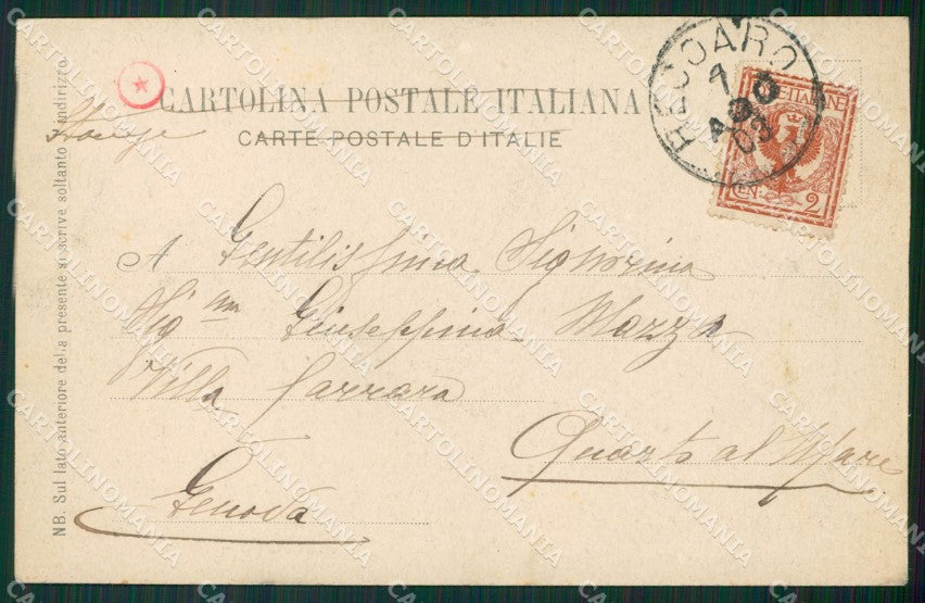 Vicenza Recoaro cartolina KVM0626 – retro