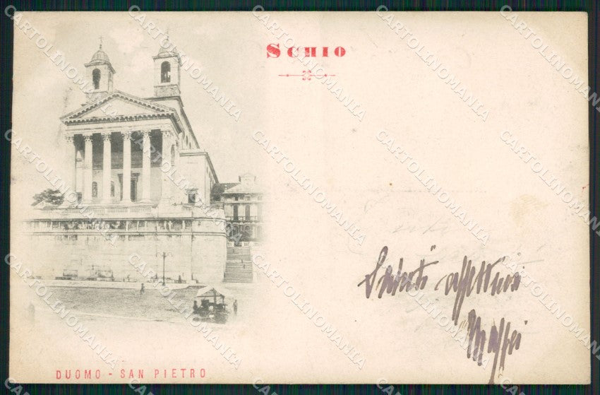 Vicenza Schio cartolina KVM0636 – fronte