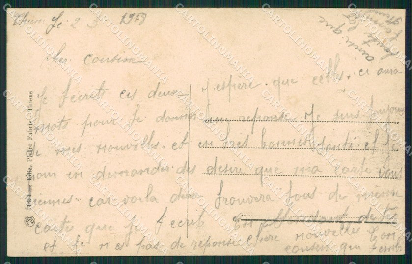 Vicenza Thiene cartolina KVM0643 – retro