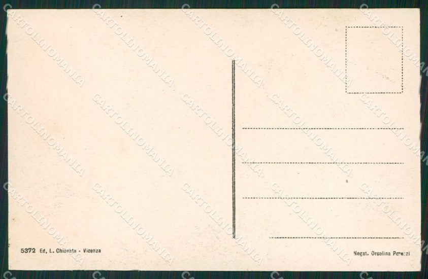 Vicenza Fogazzaro cartolina KVM0662 – retro