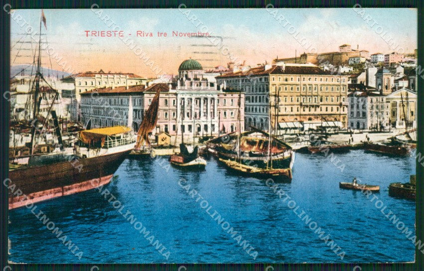 Trieste Città cartolina KVM0668 – fronte