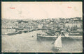 Trieste Città Barche cartolina KVM0673 – fronte