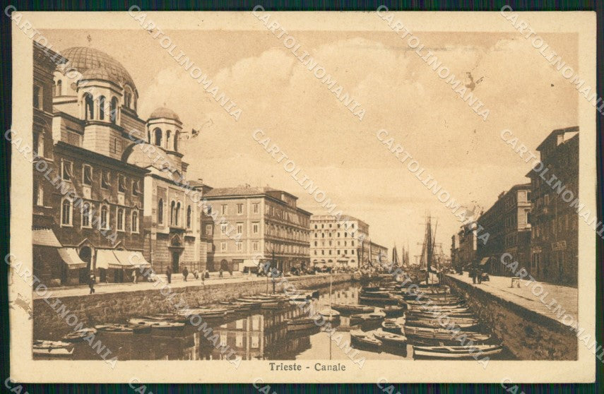 Trieste Città cartolina KVM0683 – fronte