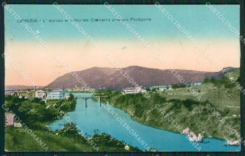 Gorizia Città ABRASA cartolina KVM0706 – fronte