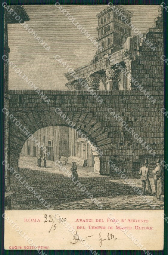 Roma Città ABRASA cartolina KVM0730 – fronte