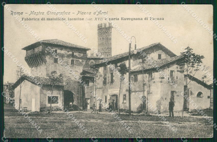 Roma Città Esposizione Faenza cartolina KVM0736 – fronte