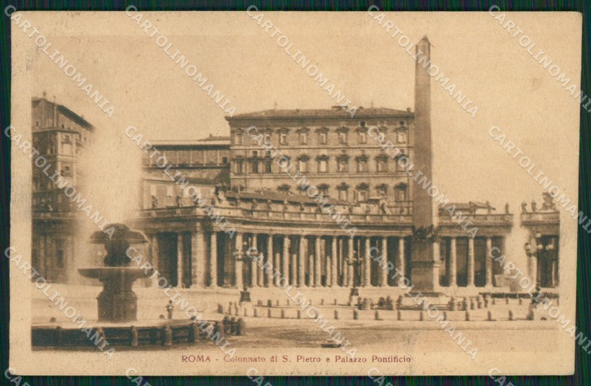 Roma Città ABRASA cartolina KVM0747 – fronte
