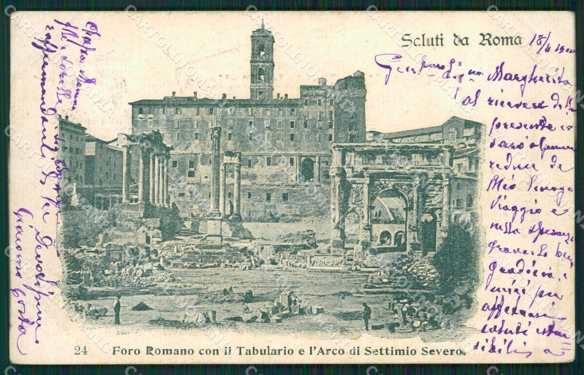 Roma Città cartolina KVM0748 – fronte