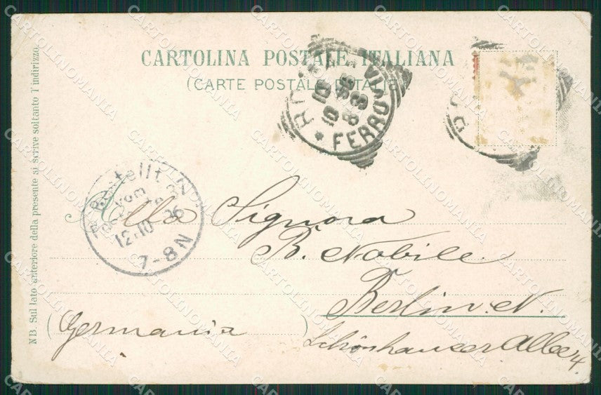 Roma Città Saluti da ABRASA cartolina KVM0753 – retro