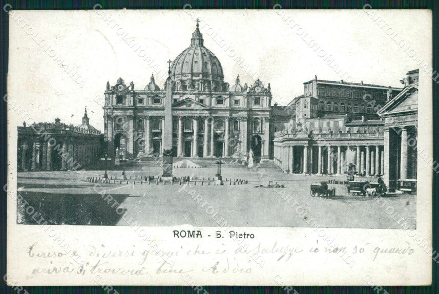 Roma Città MACCHIA cartolina KVM0766 – fronte