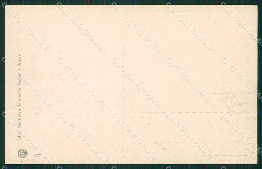 Roma Anzio cartolina KVM0800 – retro