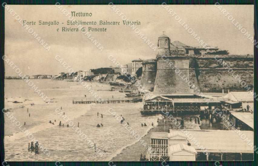 Roma Nettuno STRAPPINO cartolina KVM0817 – fronte