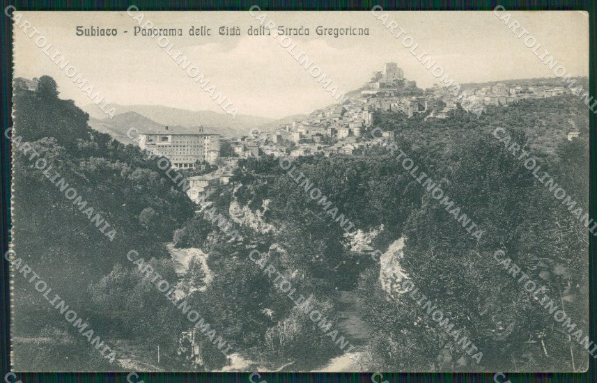 Roma Subiaco SCOLLATA cartolina KVM0826 – fronte