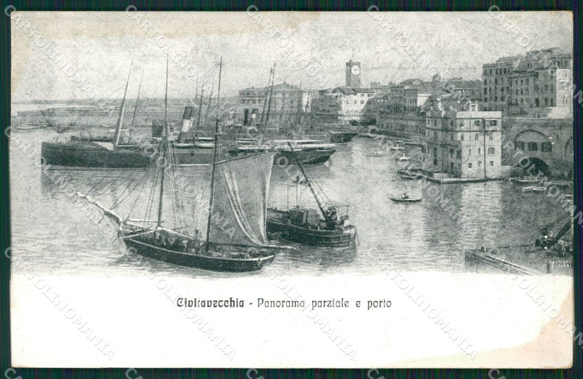 Roma Civitavecchia Alterocca MACCHIE cartolina KVM0830 – fronte