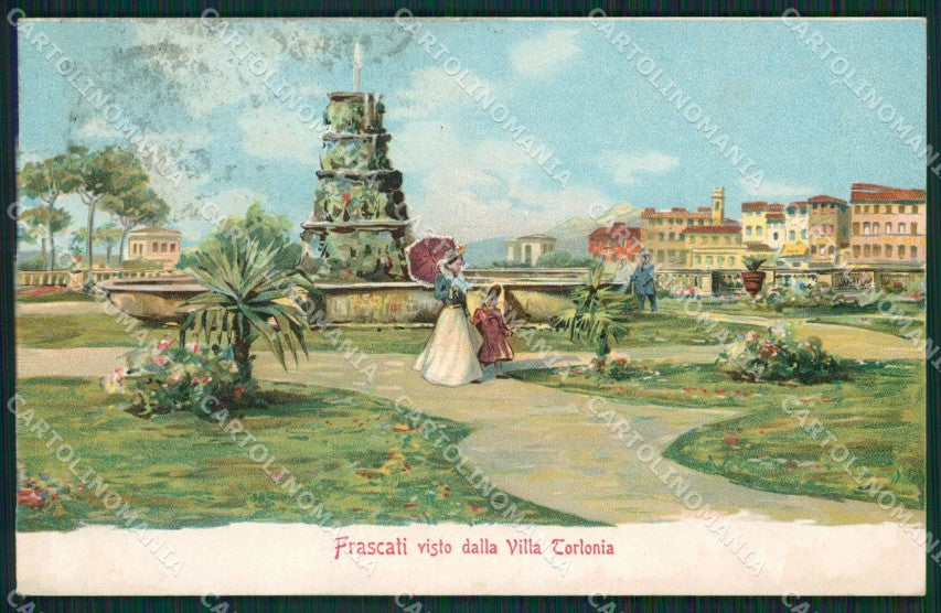 Roma Frascati cartolina KVM0836 – fronte