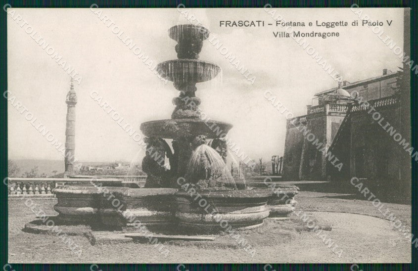 Roma Frascati cartolina KVM0849 – fronte