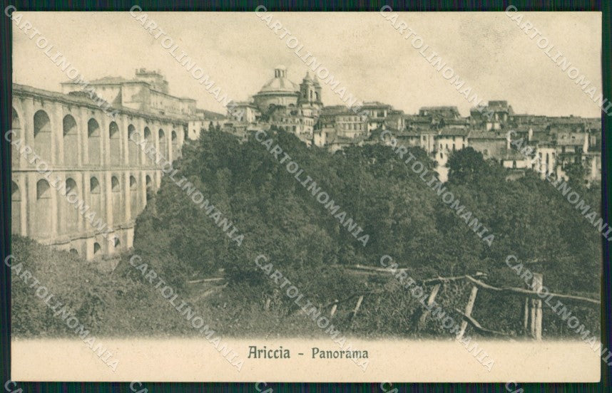 Roma Ariccia cartolina KVM0850 – fronte
