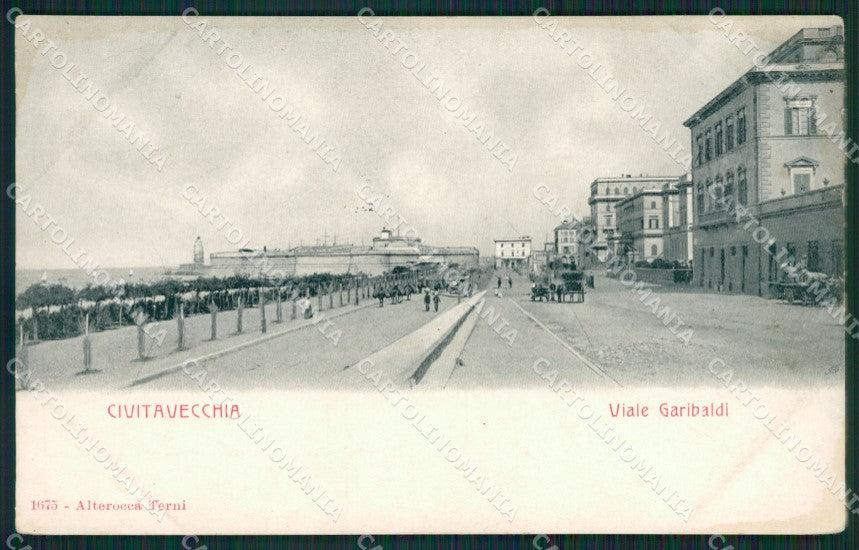 Roma Civitavecchia Alterocca 1675 MACCHIE cartolina KVM0852 – fronte