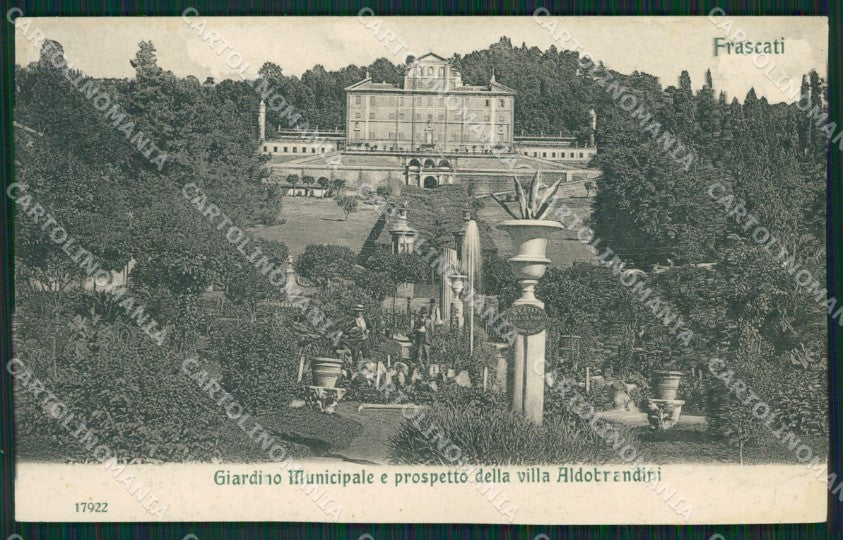 Roma Frascati cartolina KVM0853 – fronte