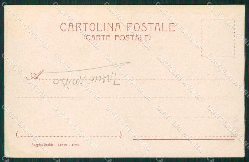 Roma Ariccia TRACCE UMIDO cartolina KVM0854 – retro