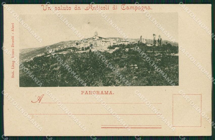 Roma Anticoli Fiuggi cartolina KVM0858 – fronte