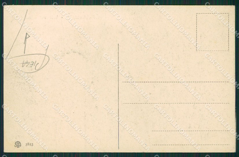 Frosinone Cassino Montecassino PIEGA cartolina KVM0874 – retro