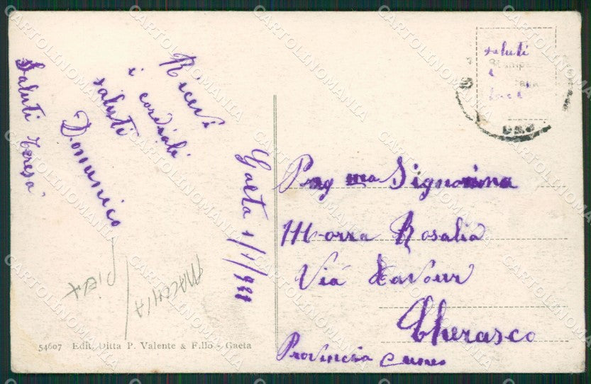 Latina Gaeta MACCHIA PIEGA cartolina KVM0875 – retro