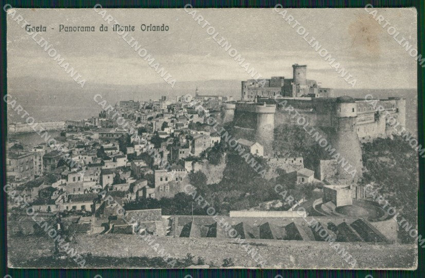 Latina Gaeta MACCHIE PIEGA cartolina KVM0876 – fronte