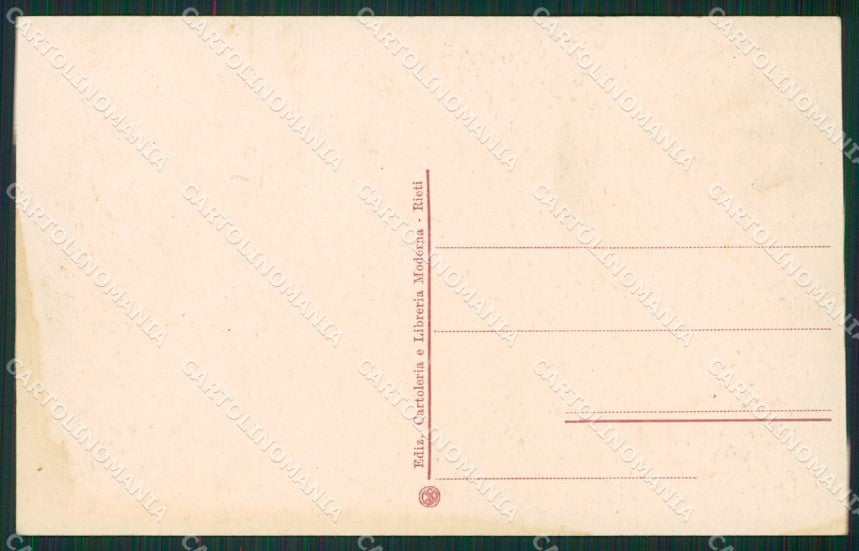 Rieti Greccio cartolina KVM0881 – retro