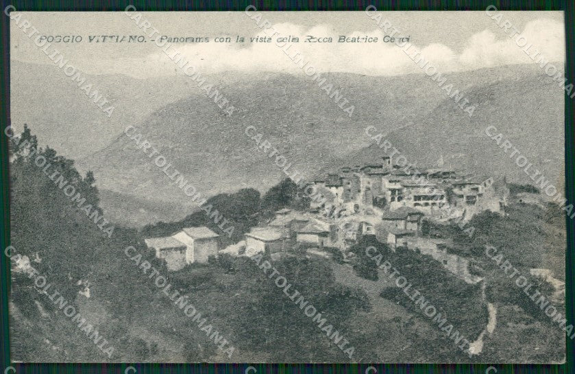 Rieti Varco Sabino Poggio Vittiano MACCHIA cartolina KVM0883 – fronte