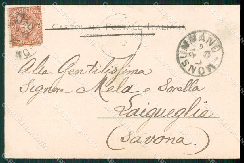 Pistoia Monsummano cartolina KVM0895 – retro