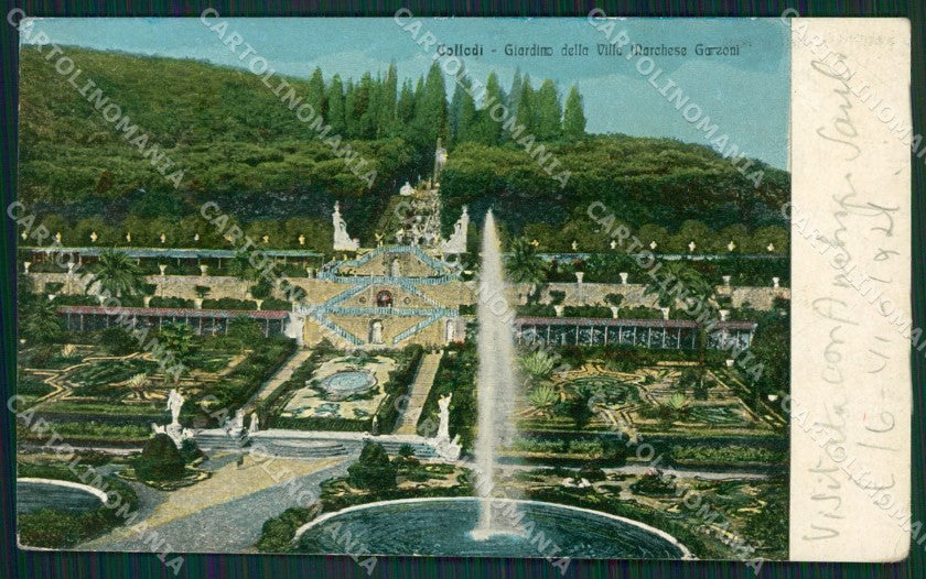 Pistoia Pescia Collodi cartolina KVM0896 – fronte
