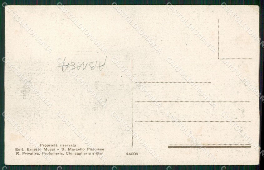 Pistoia San Marcello Pistoiese ABRASA cartolina KVM0897 – retro