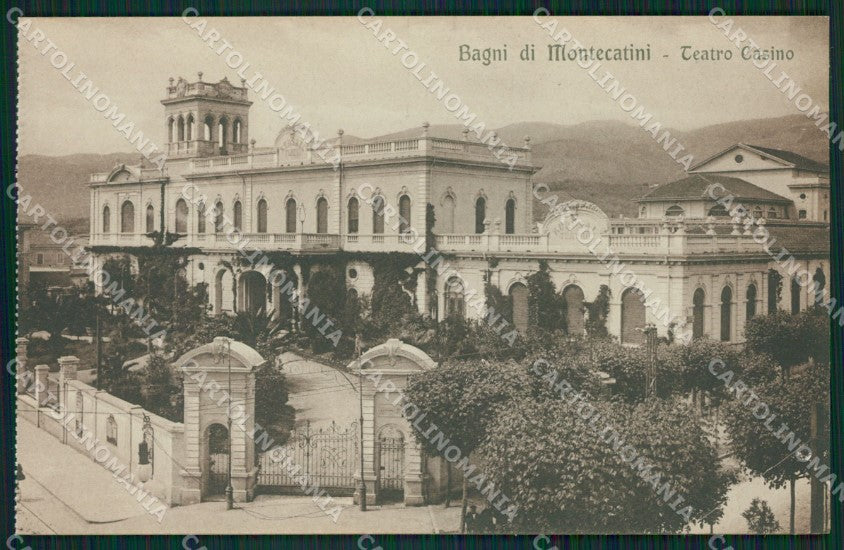 Pistoia Montecatini Terme cartolina KVM0902 – fronte
