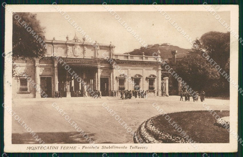 Pistoia Montecatini Terme cartolina KVM0904 – fronte